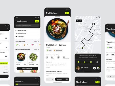Food Ordering App branding design food ordering app illustration logo typography vector
