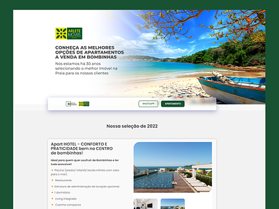 Web site design: landing page home page ui design hotel imobiliaria inn lading ladingpage landing landing page pagina de venda pousada ui