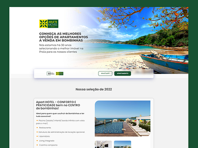 Web site design: landing page home page ui design hotel imobiliaria inn lading ladingpage landing landing page pagina de venda pousada ui