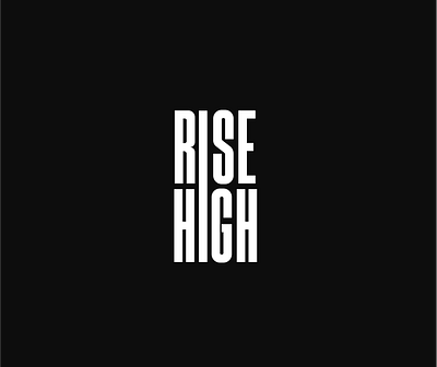 RISEHIGH Estates — Logo design graphic design identity logo property