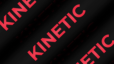 Kinetic animation kinetic
