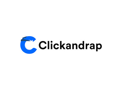Clickandrap | Logo branding design graphic design identity design lettering logo logo exploration simple design ui web