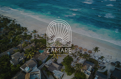 ZAMARE / HOTEL branding design graphic design logo vector