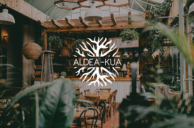 ALDEA-KUA branding graphic design illustrator logo vector