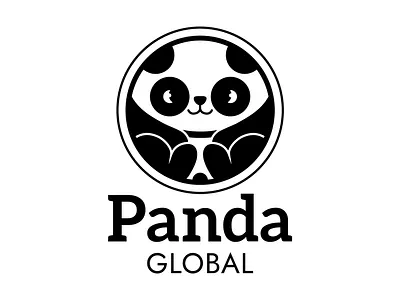 Daily Logo Challenge. Day 3. Panda Logo. animal logo bear logo black and white logo branding charity logo daily logo challenge dailylogochallenge dailylogochallengeday3 graphic design logo logo design panda panda bear logo panda logo round logo thedailylogochallenge