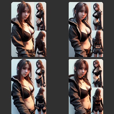 Character Female Game Realistic v.2 branding character character game design graphic design illustration