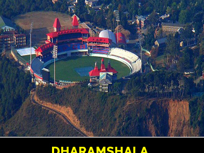 ICC Cricket World Cup Dharamshala Stadium shortlisted dharamshala himachal news hp breaking news hpca cricket stadium icc cricket world cup news