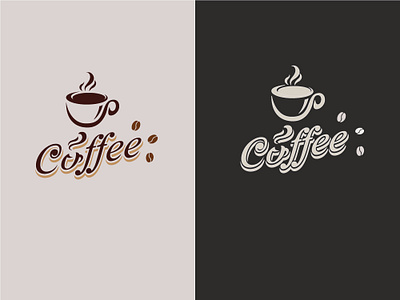 Coffe shop logo branding graphic design logo