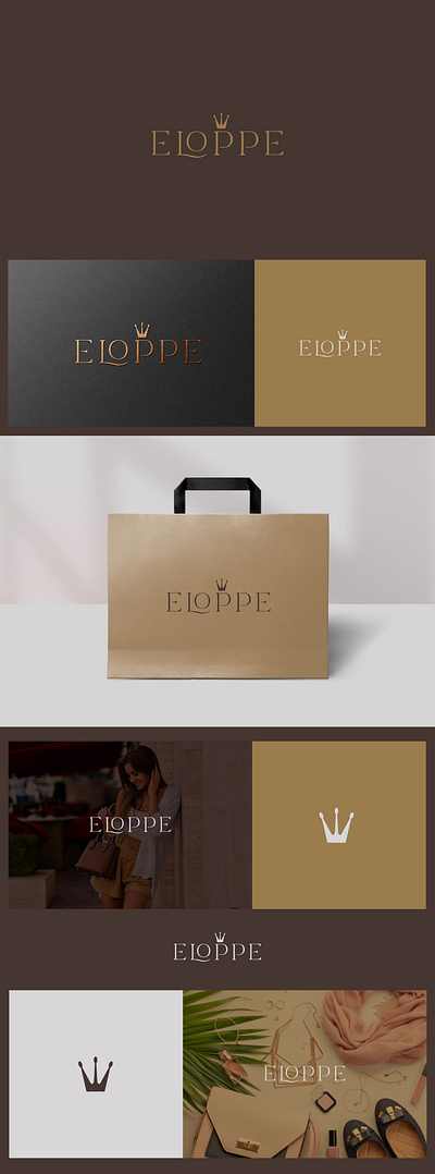 Eloppe Logo Design Project branding business card design graphic design illustration logo minimal vector