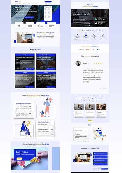 HSB Homepage Redesign ui ui ux design research