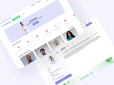 Dr.Booking | UI Design for website app design doctor dr figma graphic design ui uiux ux website