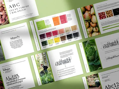 Cabbage&Charisma - Restaurant Concept + Brand Development brand colors brand design branding color palette concept design design logo design restaurant branding restaurant concept typography