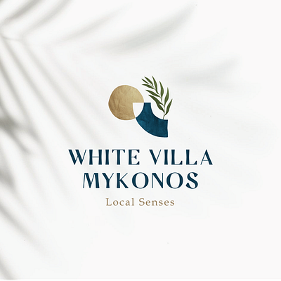 WHITE VILLA MYKONOS - LOGO DESIGN branding design graphic design logo typography vector