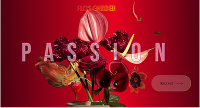 Florist Studio web page_advertisment view advertisement ui