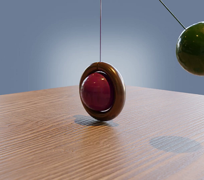 Swinging Balls (Satisfying Loop) 3d animation blender graphic design