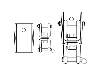 Screw Plate & Swivel instruction manual instructional design instructional illustration line art technical illustration user manual vector