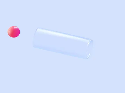 Rolling Ball 3d animation motion graphics