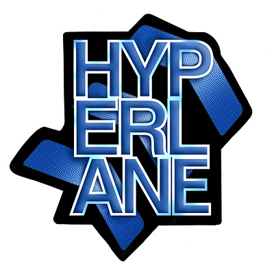HYPERLANE design digitalart graphic design illustration logo