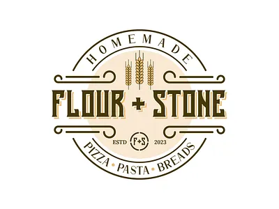 Vintage Farm Logo. badge logo farm logo graphic design illustration logo logo design vector vintage logo