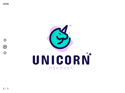 Unicorn adobe photoshop brand branding design graphic design icon inspiration logo logos logosai minimalist playfull product typography unicorn vector