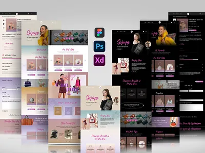 E-commerce Website dropshiping website design ecommerce ecommerce web design ecommerce website homepage landing page online shop online shop design online shopping online store shop shopify store ui web design website website design woocommerce