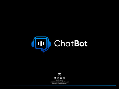 ChatBot - Chat GPT logo design assistant logo best logo branding chat gpt chat gpt 4 chatbot chatting logo creative logo logo logo design modern logo popular logo