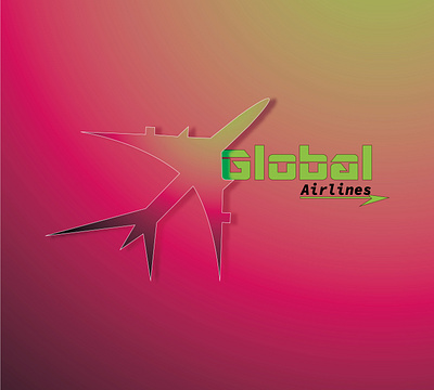 Global Air lOgo adobe illustrator adobe photoshop branding design graphic design illustration logo