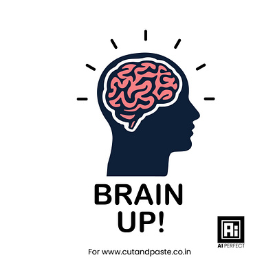 Brain Illustration app branding design graphic design illustration logo typography ui ux vector