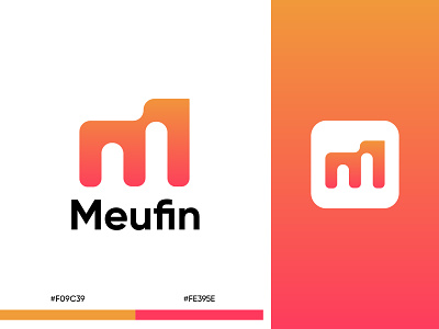 Modern, Creative, Letter M Logo abstract app icon logo brand identity branding creative futuristic logo gradient logo letter mark monogram symbol logo logo design logo design agency logo mark m logo modern logo negative space professional logo saas software technology web3