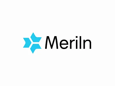 Merlin logo arrow branding design icon identity logo logo design merlin vector