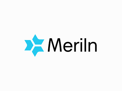 Merlin logo arrow branding design icon identity logo logo design merlin vector