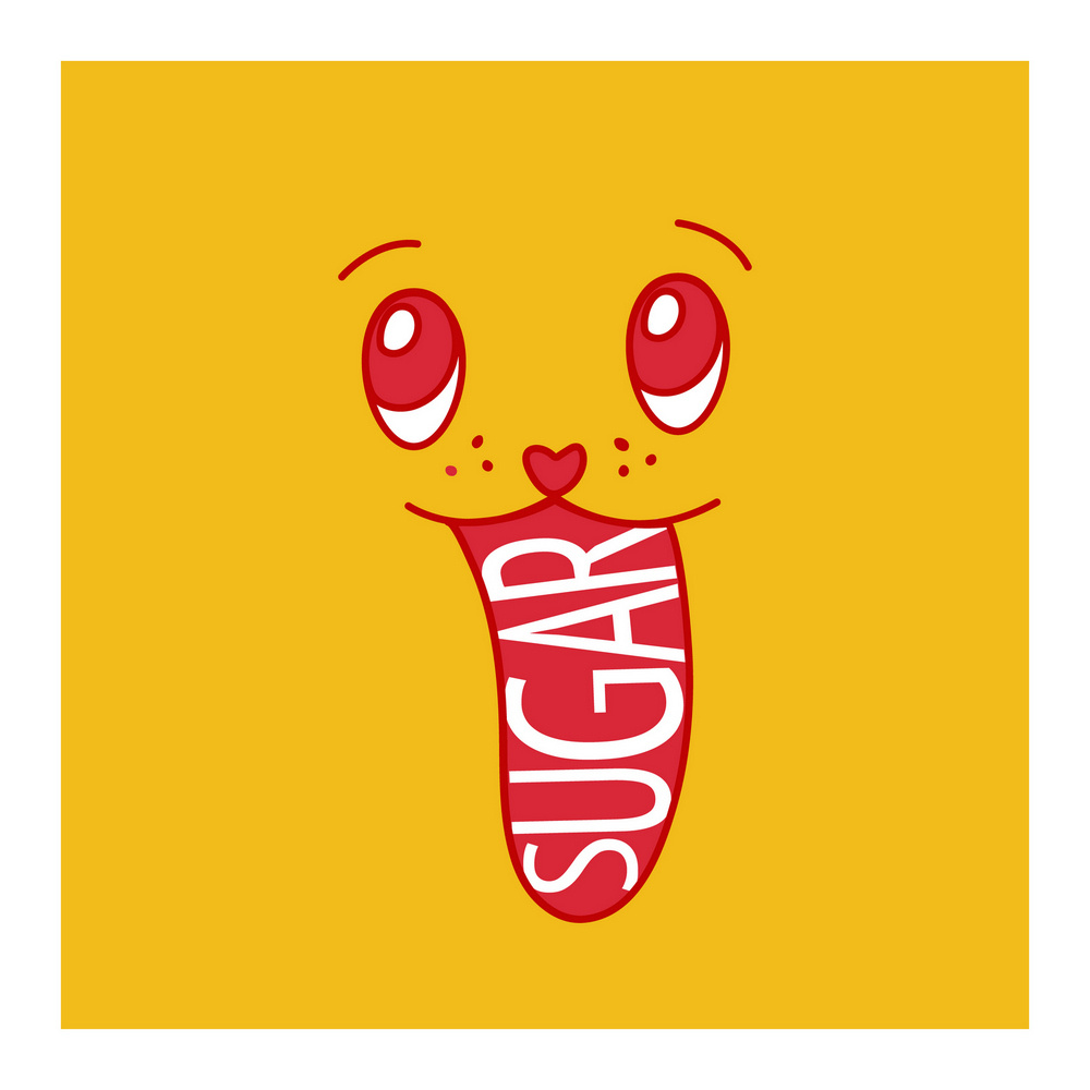 muzzle-that-sticks-out-its-tongue-sugar-addiction-by-dynamisa-on-dribbble