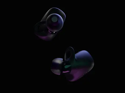 Ear Buds Branding Presentation 3d 3d clay 3d icons 3d modling animation blender branding c4d cenima 4d design ear buds earpods illustration motion graphics product design render