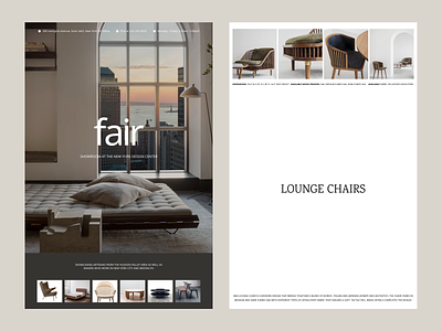 Permanent showroom poster design exploration ad branding corporate identity furniture magazine postcard poster print showroom