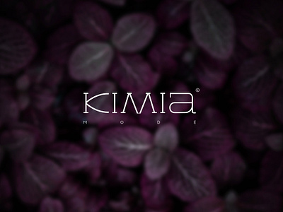 Kimia Mode branding design experience fashion logo mode model seestudio user women