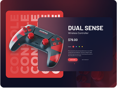 Gaming Console UI Design design figma graphic design logo ui