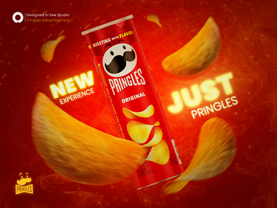 Pringles Product ads advertisment branding chips design designstudio experience photomanipolation pringles products seestudio user