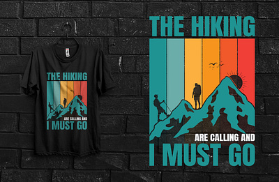 Adventure T-shirt Design mountain