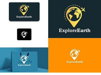 Travel logo. brand identity branding design graphic design illustration logo travel logo ui vector