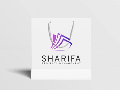 logo for SHARIFA branding concept design illustration logo ui ux webdesign