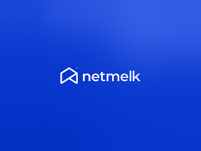 Netmelk branding design experience home house identity logo melk sale seestudio user