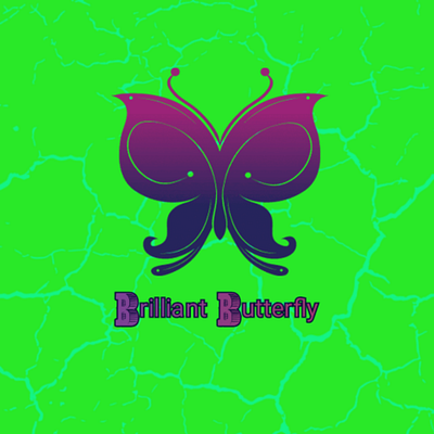Brilliant Butterfly animation graphic design logo