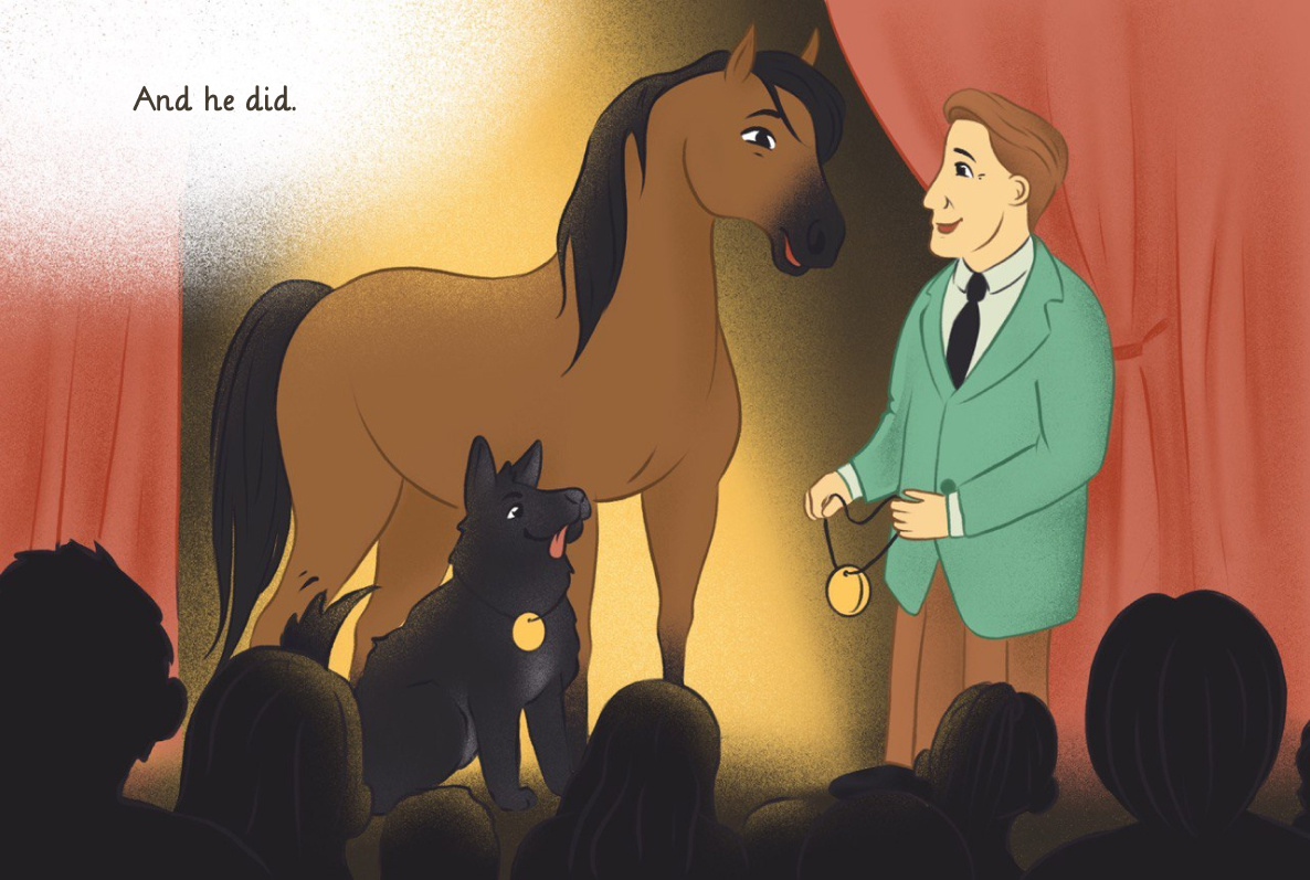 Blackie and the Milkman's Horse book illustrations by Victoria Syrtsova on Dribbble