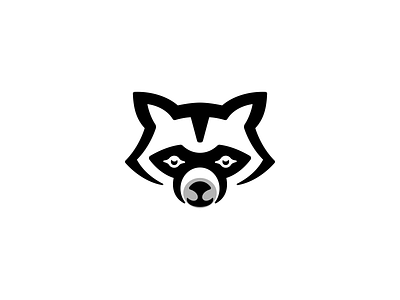 Raccoon Head Logo animal animal logos design icon logo logo design logodesign minimal minimalist logo pet pet logos raccoon face raccoon head raccoon logo