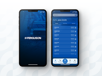 Ferguson App Concept design figma ui ux