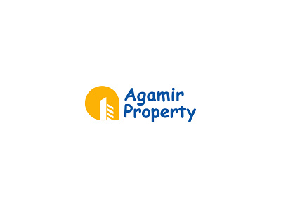 Real Estate Logo Concept, Agamir Property Logo,