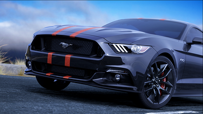 Mustang ae c4d