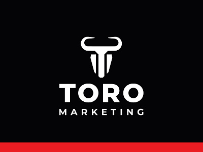 Toro Marketing Logo branding branding design design graphic design illustration logo logo design marketing company logo design minimalist logo minimalist logo design modern minimalist logo
