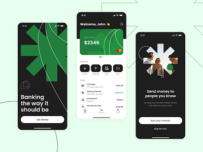 Banking App admin bank design finance interface layout mobile app navigation research ui ux