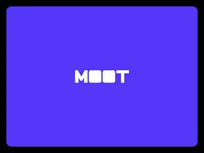 MOOT logo in Motion 3d animation app brand branding debate design geometry graphic design logo mark minimal motion graphics protest splash ui